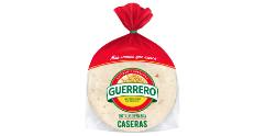PAckage of Guerrero Caseras Tortillas